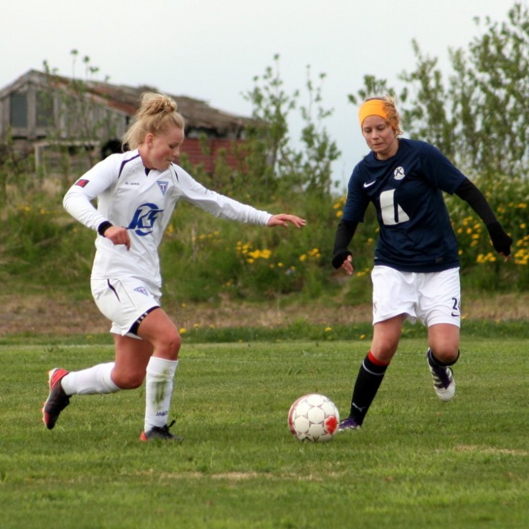 Víkingur komst yfir á lokamínútunni
