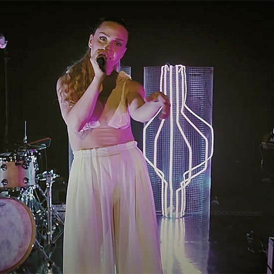 Skjáskot úr myndbandinu sem fylgir Modular Heart með Blankiflúr og Jerald Copp.