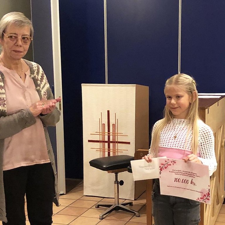 Þuríður María og María Sjöfn. MYND AÐSWND