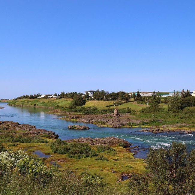 Frá Blönduósi. MYND: ÓAB