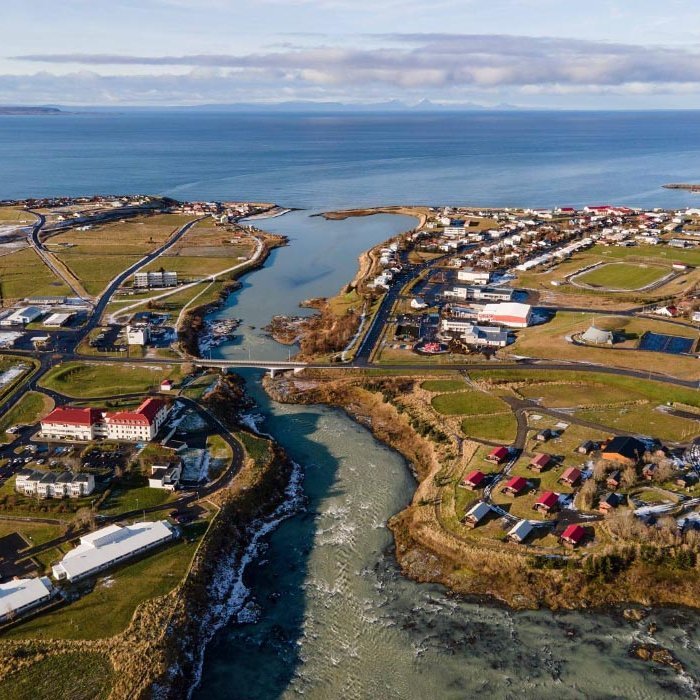 Séð yfir hluta Blönduóss. MYND: RÓBERT DANÍEL JÓNSSON