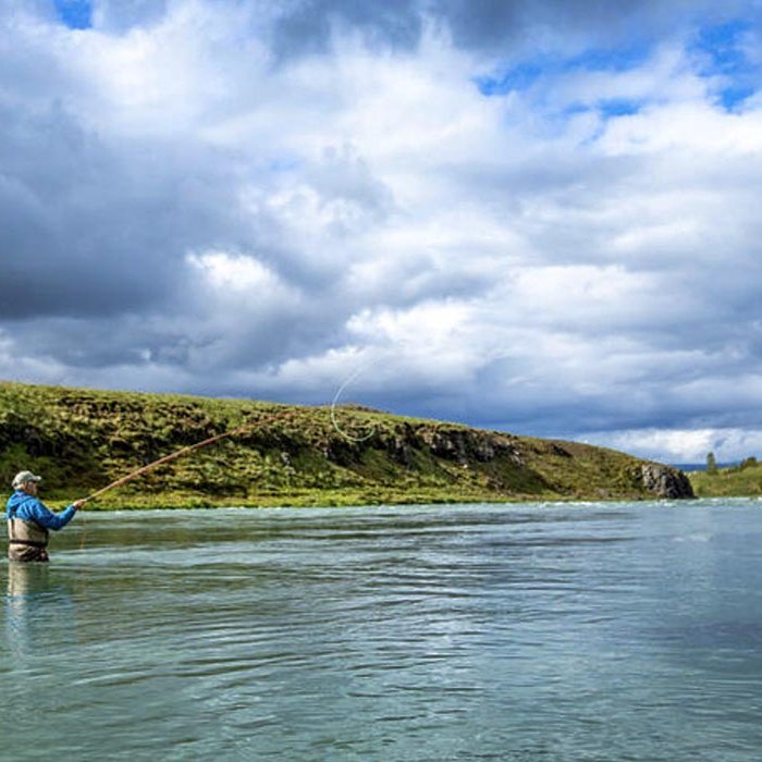 Það finnst mörgum gaman að veiða í Blöndu en veiðin hefur verið dræm í sumar. MYND AF SÍÐU STARA
