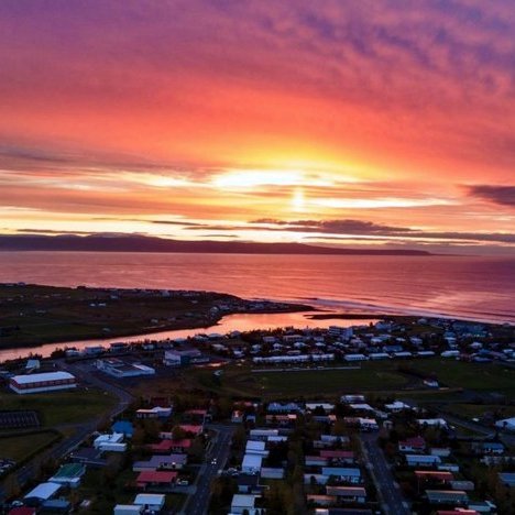 Frá Blönduósi. Mynd: Róbert Daníel Jónsson.