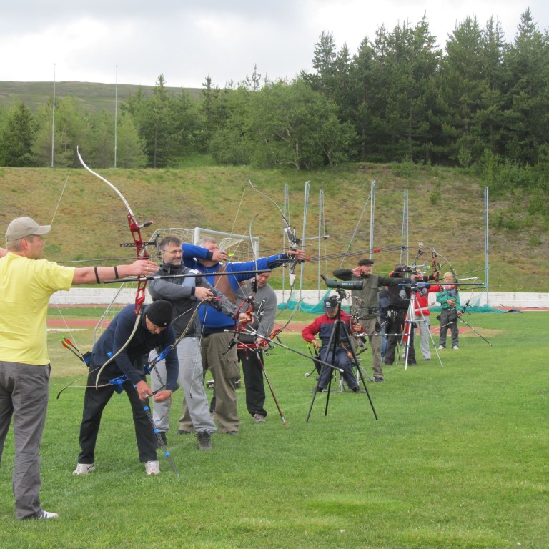 Íslandsmeistaramótið í bogfimi utanhúss á Sauðárkróki