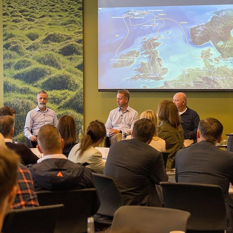 Jóhanna Hlín, Björn Brynjúlfsson, Þorvarður Sveinsson, Dave Tropeano og Halldór Már Sæmundsson. AÐSEND MYND