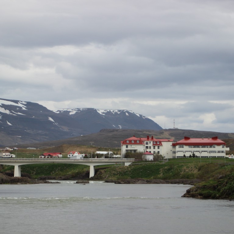 Til stendur að lagfæra brúna yfir Blöndu í sumar. Mynd: KSE