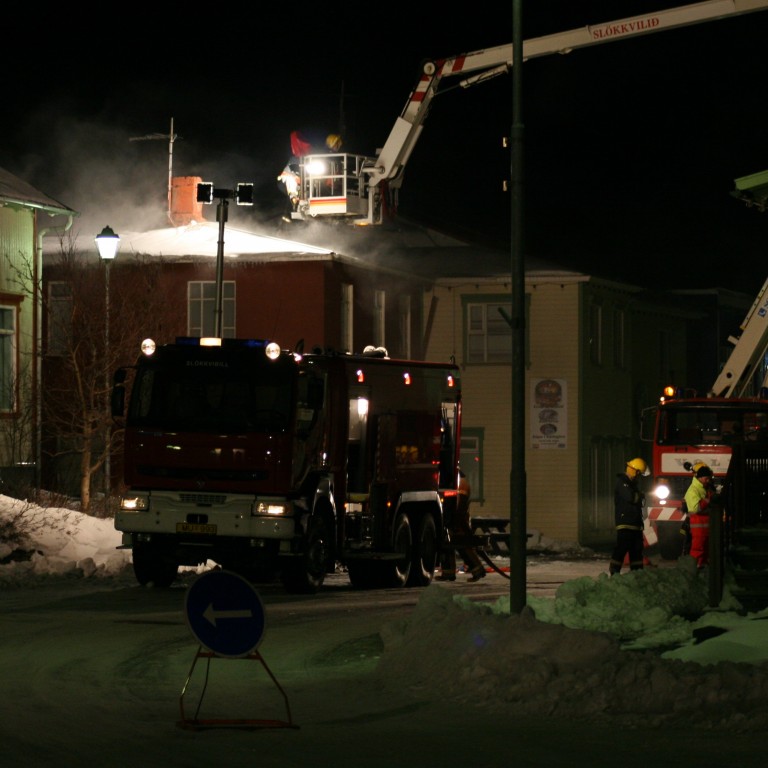 Brunaæfing á bökkum Blöndu