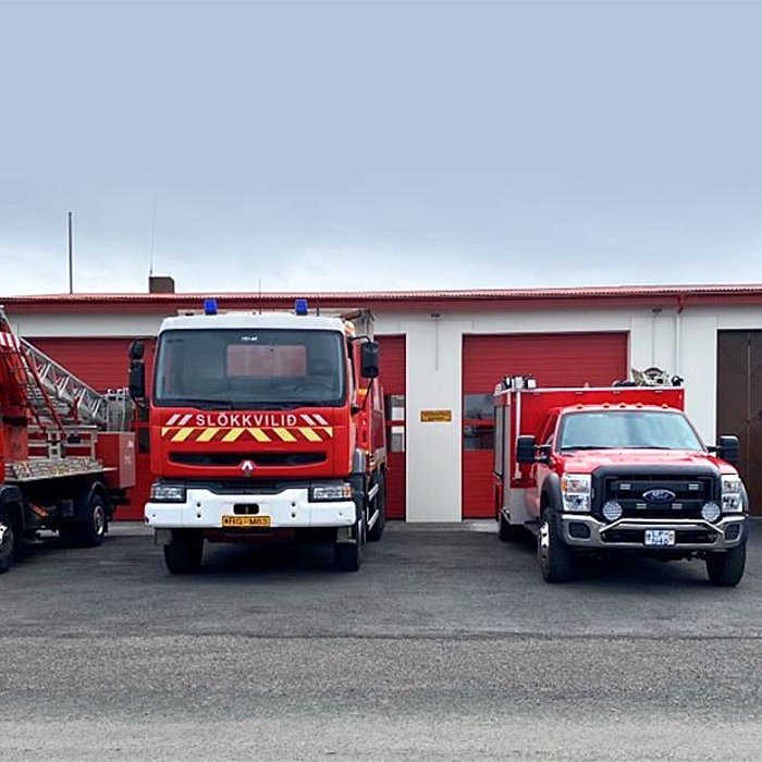 Slökkvistöðin á Hvammstanga. MYND: HÚNAÞING.IS