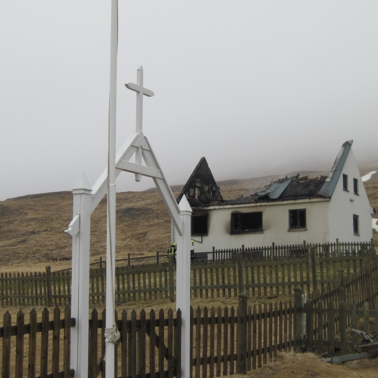 Missti allt sitt í eldi