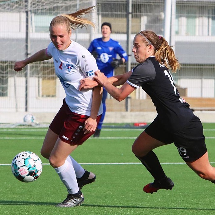 Bryndís Rut var í stuði í dag. MYND: ÓAB