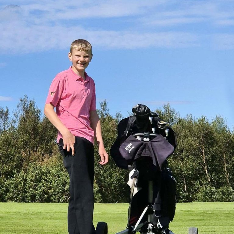 Brynjar Morgan á góðum degi á Hlíðarendavelli í byrjun sumars. MYNDIR AÐSENDAR