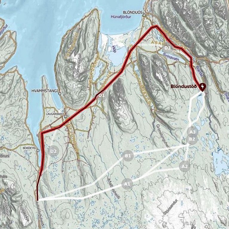 Byggðaleið. Mynd: www.map.is/hh3/