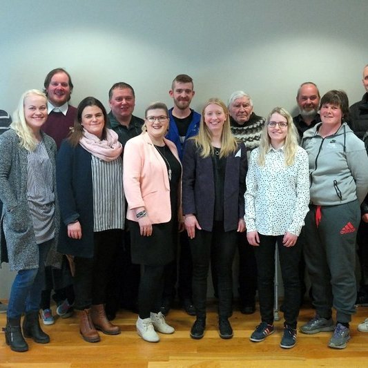 Frambjóðendur Byggðalistans sem bauð fram í síðustu sveitarstjórnarkosningum. Mynd af FB síðu flokksins.