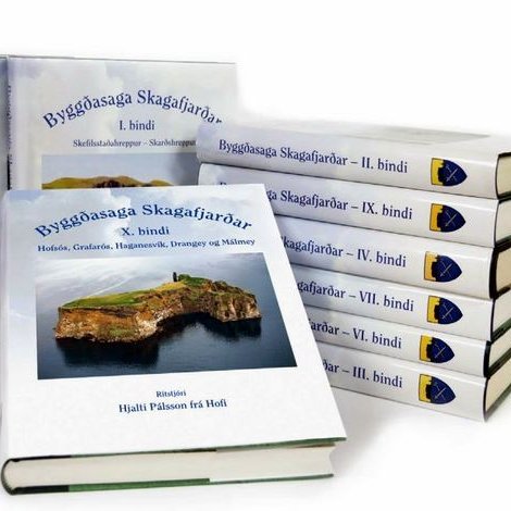 Vonir standa til að Byggðasaga Skagafjarðar geti nýst til frekari rannsókna í framtíðinni. Mynd: ÓAB.