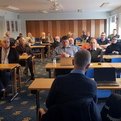 Frá fundi um Covid-19 veiruna í gær. Mynd:isi.is.