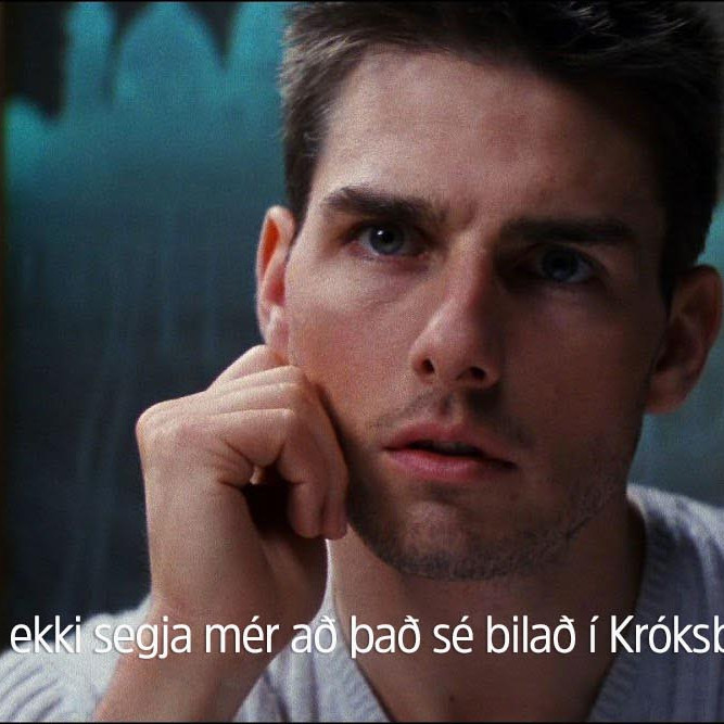 Cruisarinn er einn þeirra sem bíður eftir að komast í Króksbíó.