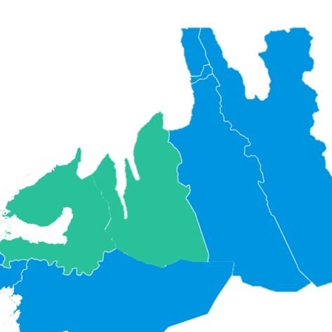 Af af sameiningu verður mun nýtt sveitarfélag tengja saman Vesturland og Norðurland.
