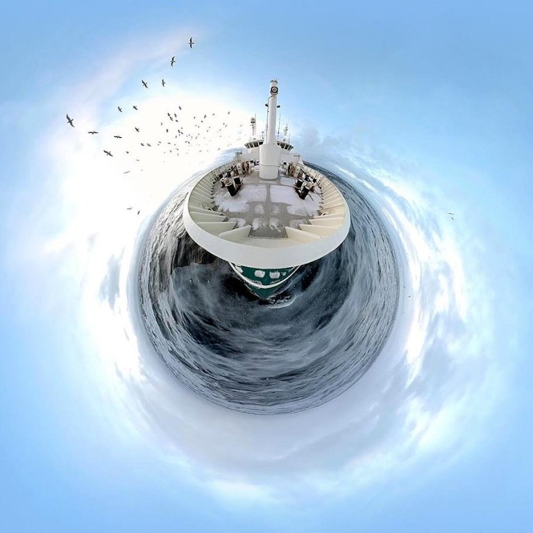 Sigurmynd Davíðs Más í Ljósmyndasamkeppni sjómanna 2023þ