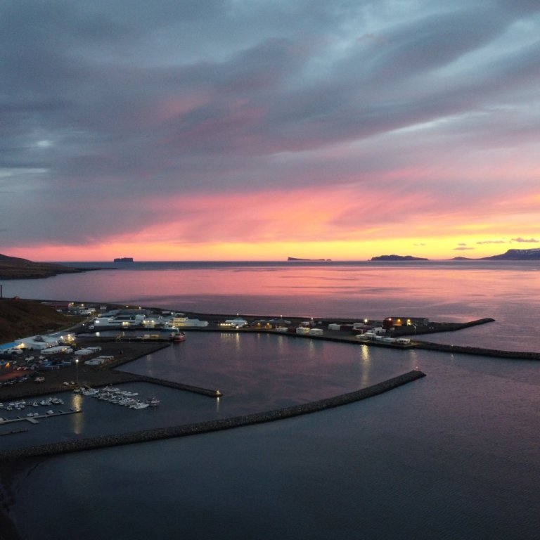 Skagafjörður, fallegasti fjörður á Íslandi:) Mynd og myndband: Magnús Barðdal.