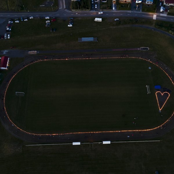 Fjölmennt á kærleiksstund á Blönduósi í gærkvöldi