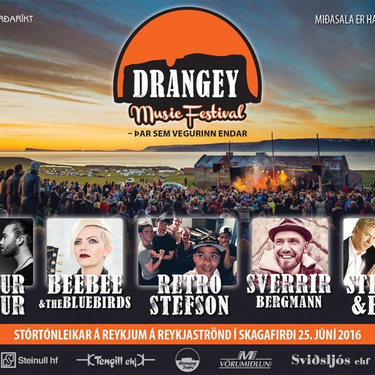 Nína og Beebee mæta á Drangey Music Festival