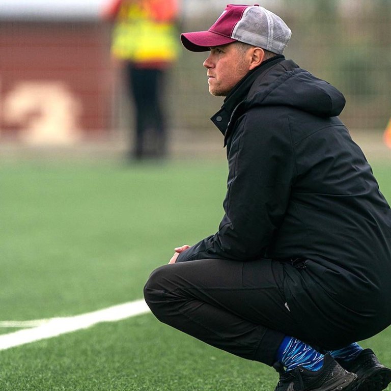 Donni þjálfari. MYND: SIGURÐUR INGI