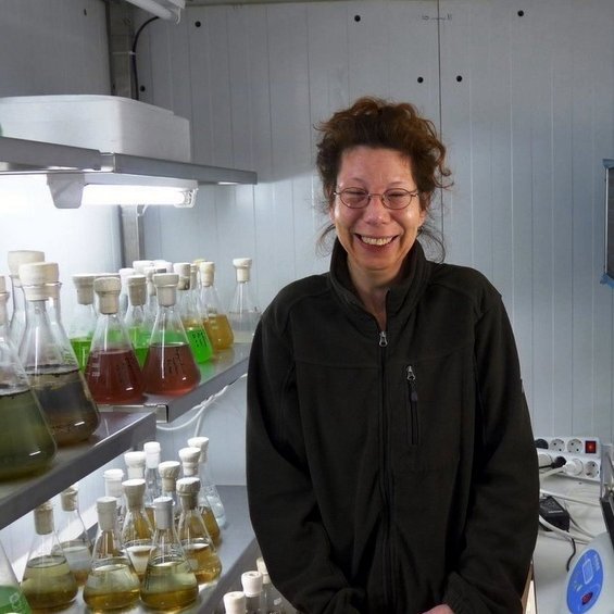 Dr. Bettina Scholz starfsmaður BioPol. Mynd af Skagastrond.is.