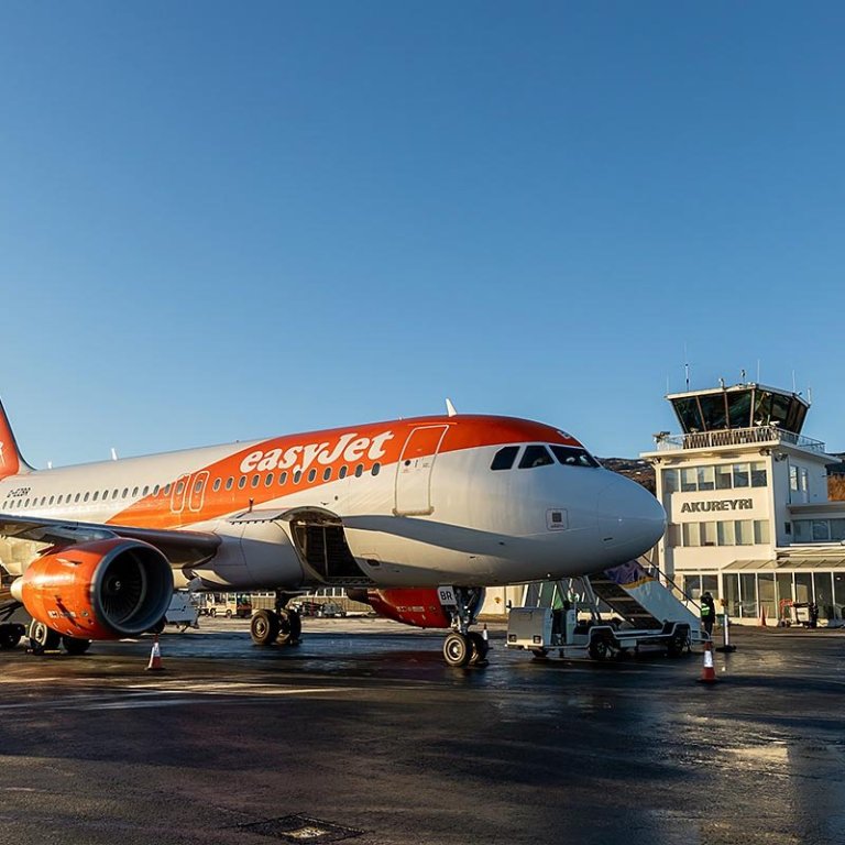 Það er tvímælalaust jákvætt fyrir ferðaþjónustuna á Norðurlandi að easyJet fljúgi á Akureyri. AÐSEND MYND