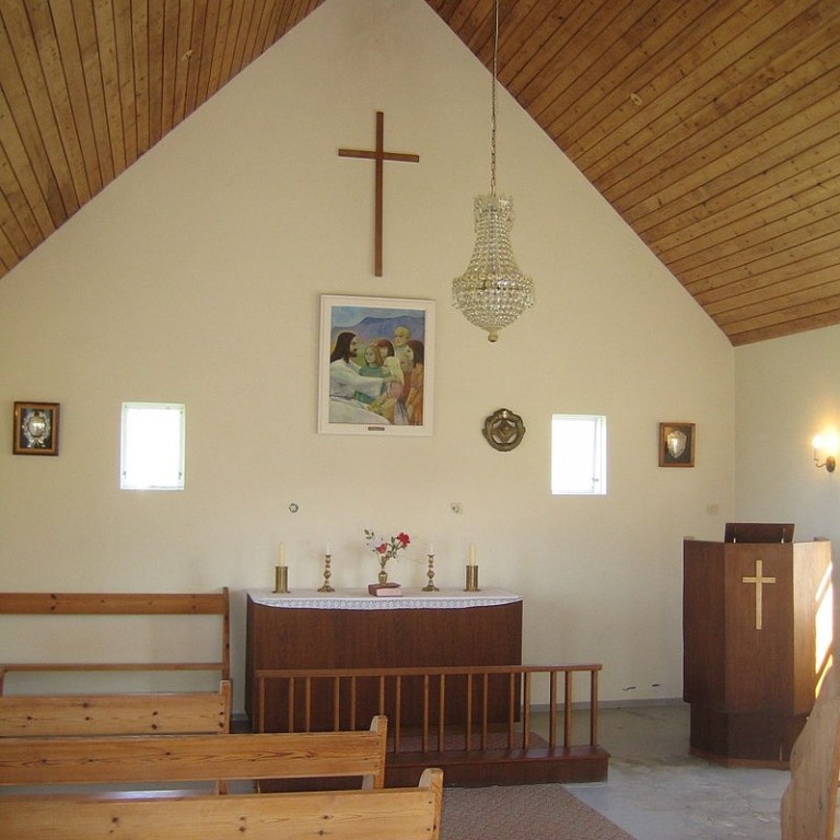 Efra-Núpskirkja í Miðfirði. Mynd: Eysteinn Guðni Guðnason.