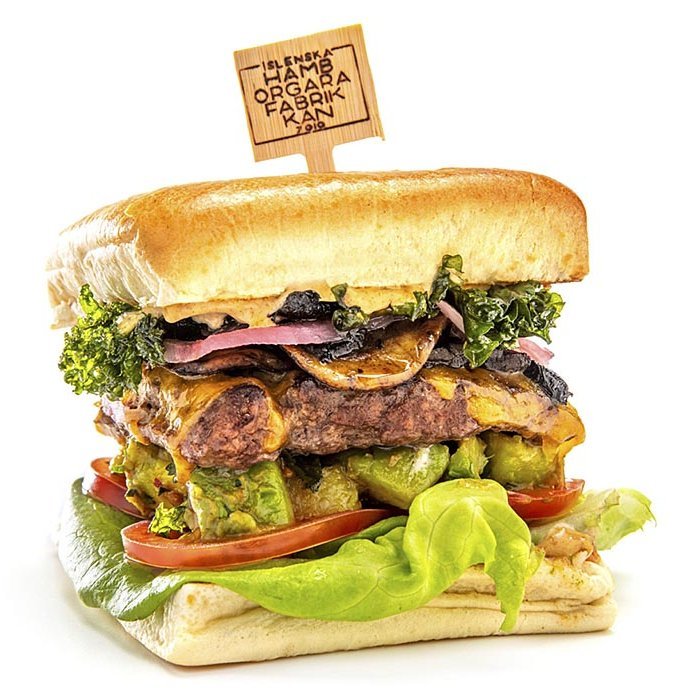 Sara#7 er nýjasti borgarinn á Hamborgarafabrikkunni. MYND AF NETINU