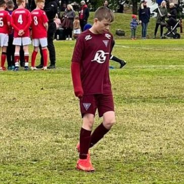 Fannar Örn Kárason. Myndir tekinar af Stuðningsmenn Knattspyrnudeildar Tindastóls.