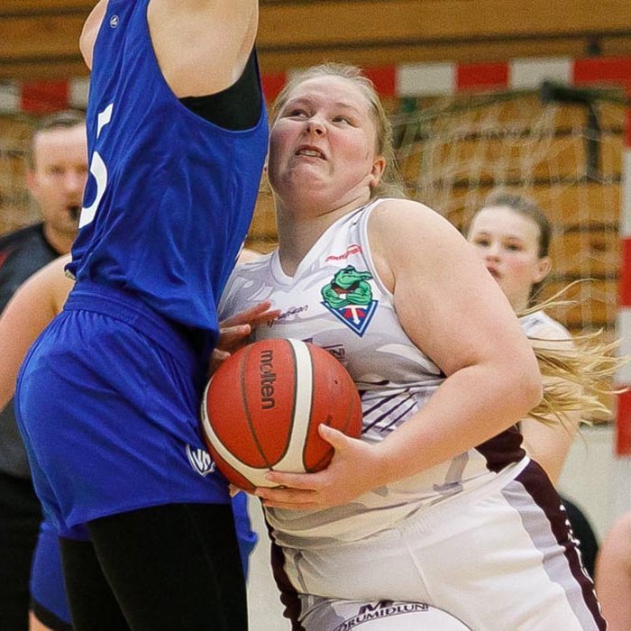 Fanney setti öll þrjú skotin sín í leiknum niður. Hér er hún í leik gegn ÍR fyrr í vetur. MYND: DAVÍÐ MÁR