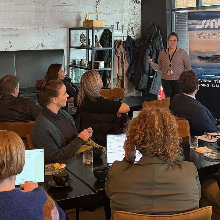 Frá fundi farsældarráðs sem fram fór á Skagaströnd. MYND FRÁ LNV