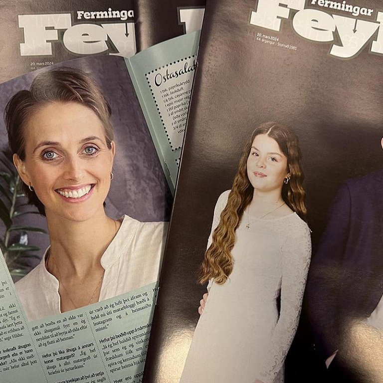 Glóðvolgur FermingarFeykir. MYND: ÓAB