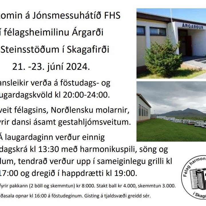 Augýsing sem fór í Sjónhornið.