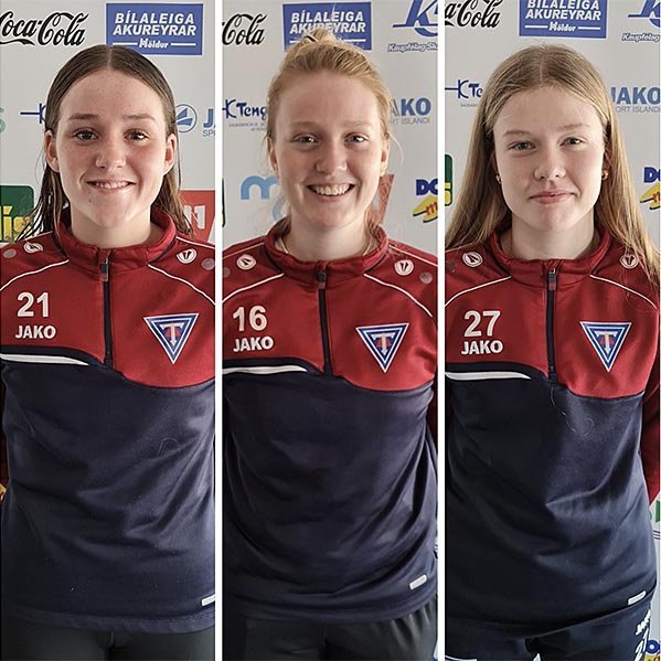 Laufey Harpa, Krista Sól, Eyvör, Marsilía og María Dögg. MYNDIR: UMFT