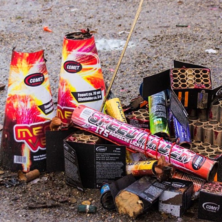 Flugeldarusl. MYND: SKAGAFJÖRÐUR.IS