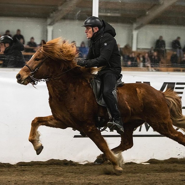 Keppt var í flugskeiði. MYND: LÍNAIMAGES