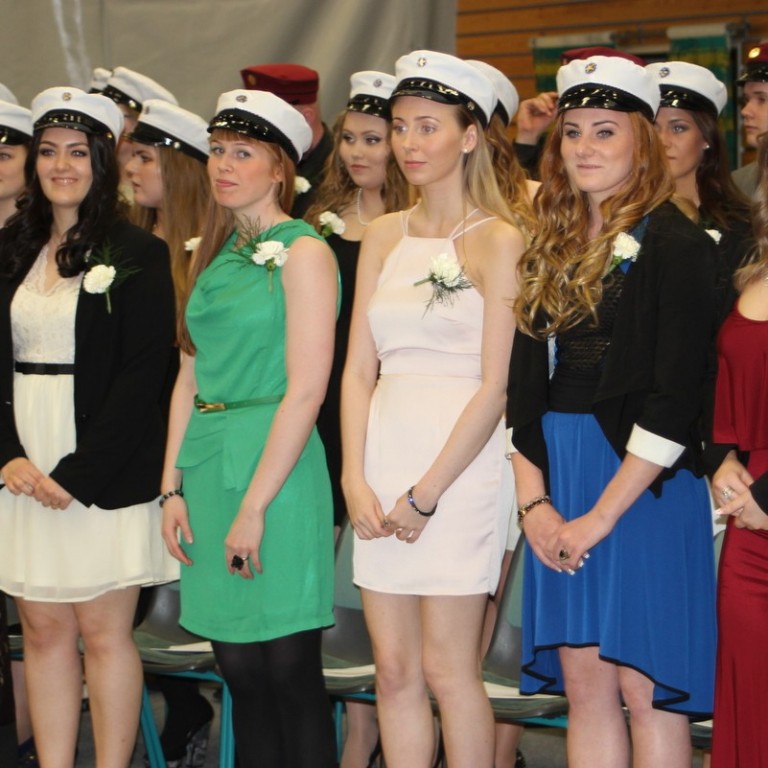 Brautskráning frá FNV vorið 2014. Mynd: KSE.