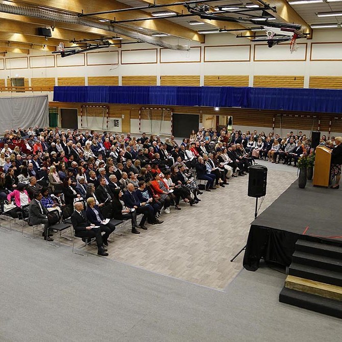 Frá brautskráningu FNV 2022. MYNDIR: HINIR SÖMU