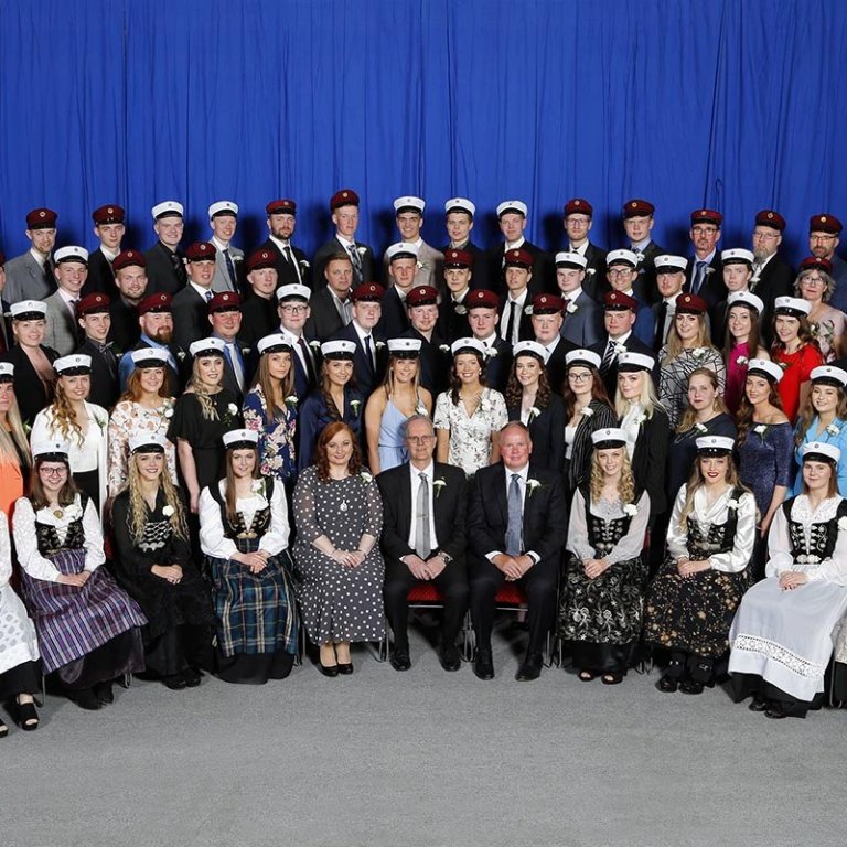 Fjölbrautaskóla Norðurlands vestra slitið í 40. sinn. Mynd: HINIR SÖMU sf.