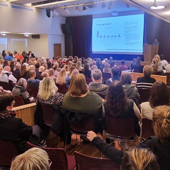 Það var fjölmennt í Miðgarði í gær. MYND: SKAGAFJÖRÐUR.IS