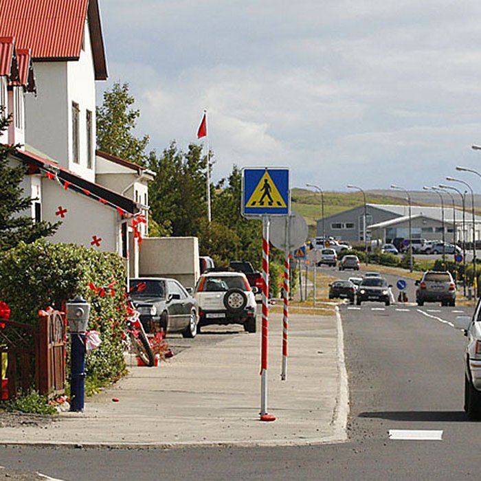 Frá Hvammstanga sumarið 2016. MYND: ÓAB