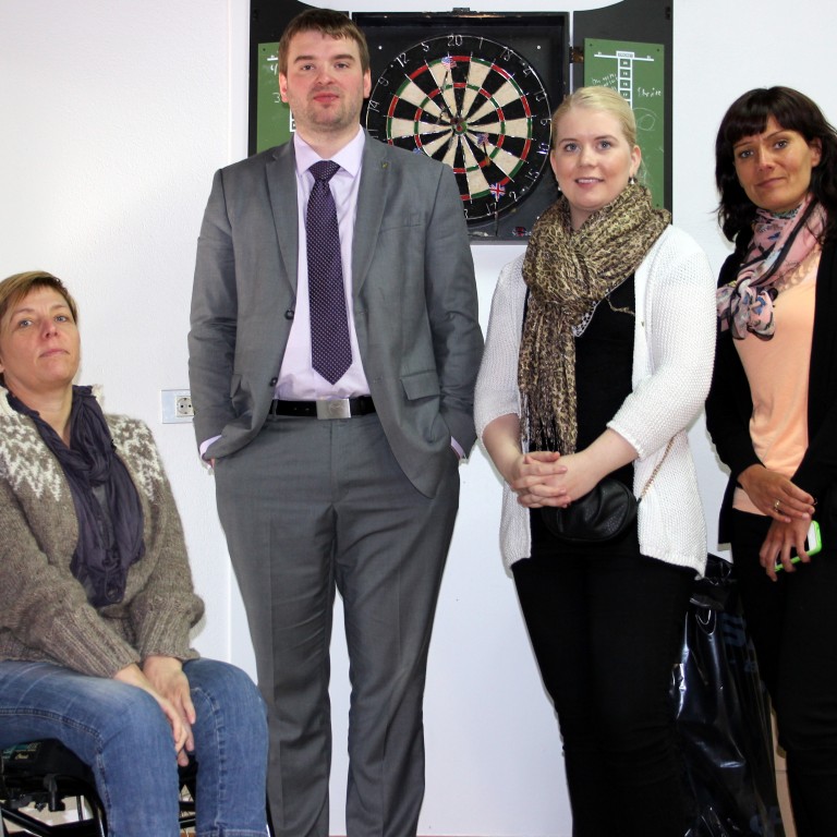 Framsóknarmenn á yfirreið um Skagafjörð