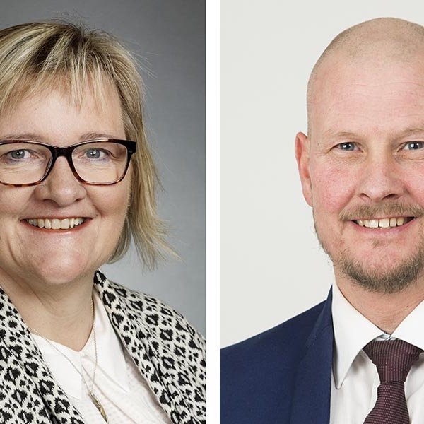 Halla Signý og Stefán Vagn.