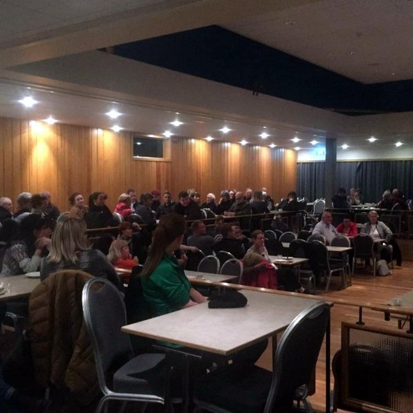 Frá fundinum. Mynd:Huni.is - Lee Ann Maginnis