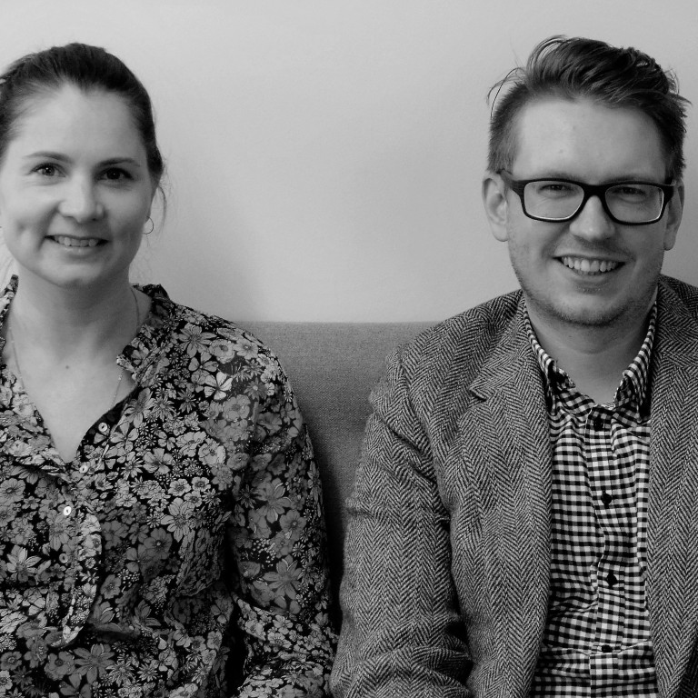 Sigurbjörg Ludvigsdóttir sálfræðingur, einn eigandi Kvíðameðferðarstofunnar, og Dagur Bjarnason geðlæknir.