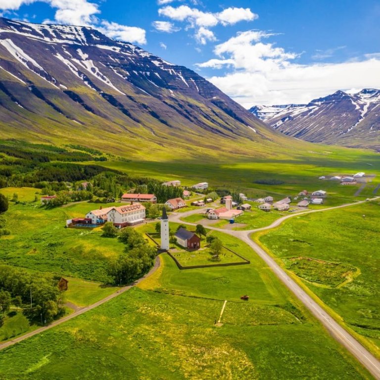 Hólar í Hjaltadal. Mynd: northiceland.is