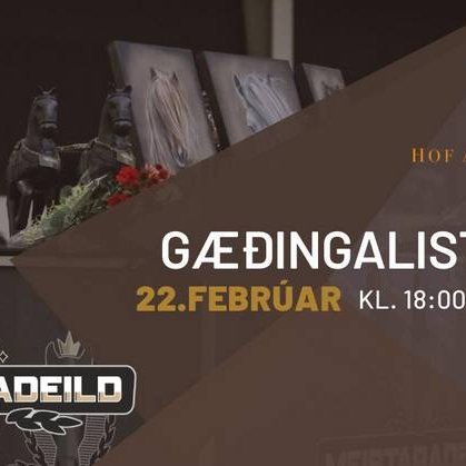 Ráslistinn klár fyrir Meistaradeild KS í hestaíþróttum