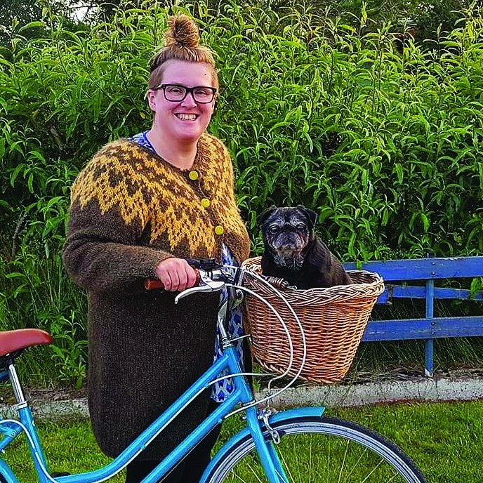 Lee Ann og Mía sæta:) MYND:AÐSEND